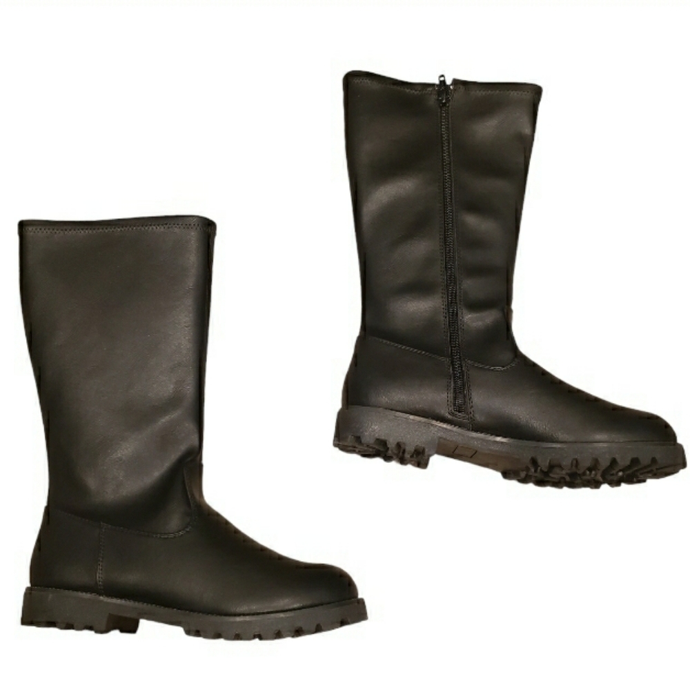 Black Boots Tall Trini Big Girls NIB🎯 Retail $50- - Picture 6 of 10